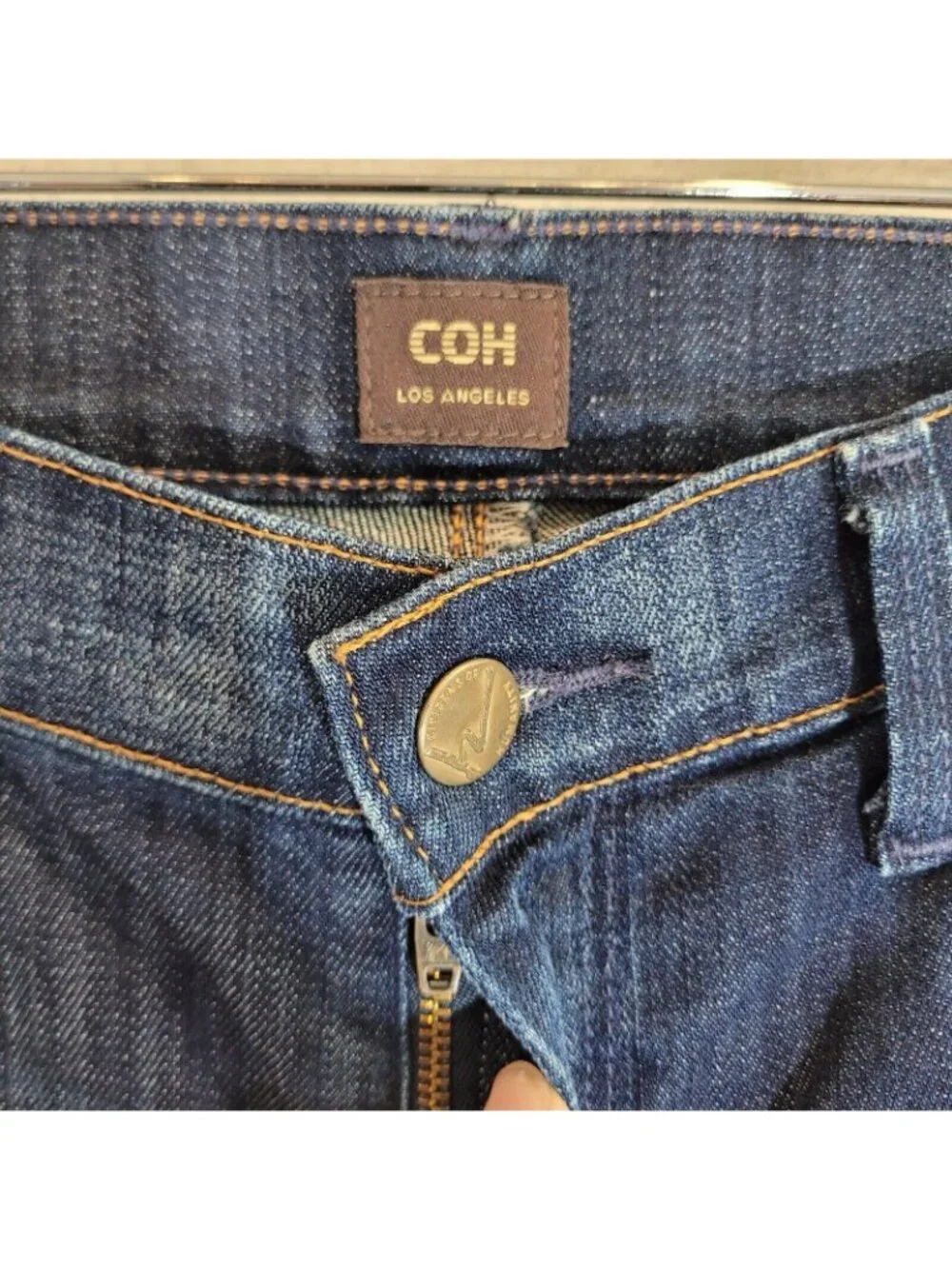 Citizens of Humanity Jeans Womens 30 Blue Ingrid Low Waist Flare Denim Stretch - Picture 6 of 11